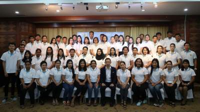 รุ่นที่ 8 BUU โครงการอบรมเชิงปฏิบัติการ หลักสูตร : การสำรวจข้อมูลภาคสนามและการบันทึกข้อมูลการสำรวจด้วยการจัดทะเบียนทรัพย์สินด้วยโปรแกรมทะเบียนทรัพย์สิน (LTAX3000) ระหว่างวันที่ 19 - 22 เม.ย. 2562 ณ โรงแรมร้อยเกาะ จ.สุราษฎร์ธานี