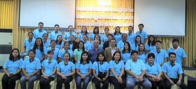 รุ่นที่ 2 BUU โครงการอบรมเชิงปฏิบัติการ หลักสูตร : เทคนิคการสำรวจข้อมูลภาคสนาม การใช้ข้อมูลรูปแปลงที่ดินและข้อมูลเอกสารสิทธิของที่ดินจากกรมที่ดิน มาใช้จัดทำแผนที่ภาษีและทะเบียนทรัพย์สินฯ ระหว่างวันที่ 24 - 27 ต.ค. 2562 ณ โรงแรมเดอะ พาลาสโซ่ กรุงเทพมหานคร