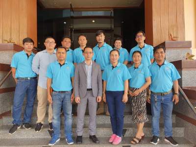 รุ่นที่ 3 BUU โครงการอบรมเชิงปฏิบัติการ หลักสูตร : เทคนิคการสำรวจข้อมูลภาคสนาม การใช้ข้อมูลรูปแปลงที่ดินและข้อมูลเอกสารสิทธิของที่ดินจากกรมที่ดิน มาใช้จัดทำแผนที่ภาษีและทะเบียนทรัพย์สินฯ ระหว่างวันที่ 1 - 4 พ.ย. 2562 ณ โรงแรมบ้านเชียง จ. อุดรธานี