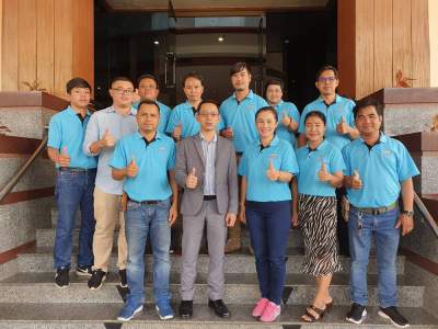 รุ่นที่ 3 BUU โครงการอบรมเชิงปฏิบัติการ หลักสูตร : เทคนิคการสำรวจข้อมูลภาคสนาม การใช้ข้อมูลรูปแปลงที่ดินและข้อมูลเอกสารสิทธิของที่ดินจากกรมที่ดิน มาใช้จัดทำแผนที่ภาษีและทะเบียนทรัพย์สินฯ ระหว่างวันที่ 1 - 4 พ.ย. 2562 ณ โรงแรมบ้านเชียง จ. อุดรธานี