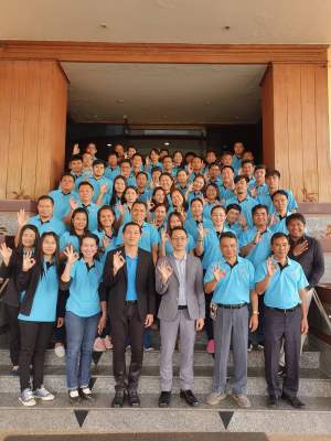 รุ่นที่ 3 BUU โครงการอบรมเชิงปฏิบัติการ หลักสูตร : เทคนิคการสำรวจข้อมูลภาคสนาม การใช้ข้อมูลรูปแปลงที่ดินและข้อมูลเอกสารสิทธิของที่ดินจากกรมที่ดิน มาใช้จัดทำแผนที่ภาษีและทะเบียนทรัพย์สินฯ ระหว่างวันที่ 1 - 4 พ.ย. 2562 ณ โรงแรมบ้านเชียง จ. อุดรธานี