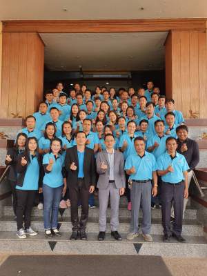 รุ่นที่ 3 BUU โครงการอบรมเชิงปฏิบัติการ หลักสูตร : เทคนิคการสำรวจข้อมูลภาคสนาม การใช้ข้อมูลรูปแปลงที่ดินและข้อมูลเอกสารสิทธิของที่ดินจากกรมที่ดิน มาใช้จัดทำแผนที่ภาษีและทะเบียนทรัพย์สินฯ ระหว่างวันที่ 1 - 4 พ.ย. 2562 ณ โรงแรมบ้านเชียง จ. อุดรธานี