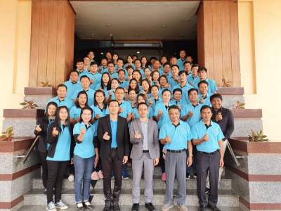 รุ่นที่ 3 BUU โครงการอบรมเชิงปฏิบัติการ หลักสูตร : เทคนิคการสำรวจข้อมูลภาคสนาม การใช้ข้อมูลรูปแปลงที่ดินและข้อมูลเอกสารสิทธิของที่ดินจากกรมที่ดิน มาใช้จัดทำแผนที่ภาษีและทะเบียนทรัพย์สินฯ ระหว่างวันที่ 1 - 4 พ.ย. 2562 ณ โรงแรมบ้านเชียง จ. อุดรธานี