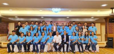 รุ่นที่ 5 BUU โครงการอบรมเชิงปฏิบัติการ หลักสูตร : เทคนิคการสำรวจข้อมูลภาคสนาม การใช้ข้อมูลรูปแปลงที่ดินและข้อมูลเอกสารสิทธิของที่ดินจากกรมที่ดิน มาใช้จัดทำแผนที่ภาษีและทะเบียนทรัพย์สินฯ ระหว่างวันที่ 16 - 19 พ.ย. 2562 ณ โรงแรมโคราช โฮเต็ล จ.นครราชสีมา