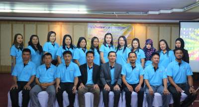 รุ่นที่ 7 BUU โครงการอบรมเชิงปฏิบัติการ หลักสูตร : เทคนิคการสำรวจข้อมูลภาคสนาม การใช้ข้อมูลรูปแปลงที่ดินและข้อมูลเอกสารสิทธิของที่ดินจากกรมที่ดิน มาใช้จัดทำแผนที่ภาษีและทะเบียนทรัพย์สินฯ ระหว่างวันที่ 5 - 8 ธ.ค. 2562 ณ โรงแรมบีพีเชียงใหม่ ซิตี้ จ.เชียงใหม่่