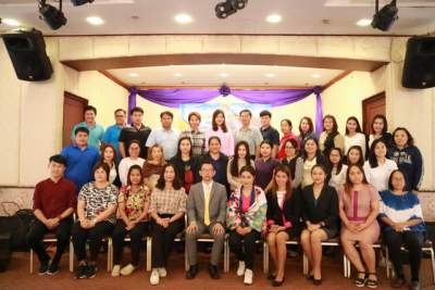 รุ่นที่ 6 BUU โครงการอบรมหลักสูตรเชิงปฏิบัติการ หลักสูตร : กระบวนการดำเนินการจัดเก็บภาษี การคำนวณภาษี การจัดทำเอกสารและการจัดทำทะเบียนทรัพย์สิน เพื่อใช้ในการจัดเก็บภาษีโรงเรือนและที่ดิน ภาษีบำรุงท้องที่ และภาษีป้าย ให้ถูกต้องตามกฎหมาย วันที่23 ธันวาคม 2561 ณ โรงแรมเมย์ฟาวเวอร์ แกรนด์ จังหวัดพิษณุโลก