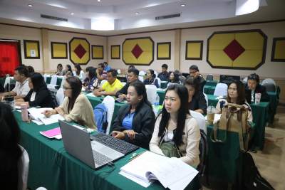 รุ่นที่ 4 BUU โครงการอบรมหลักสูตรเชิงปฏิบัติการ หลักสูตร : ขั้นตอนและวิธีการดำเนินการจัดเก็บภาษีที่ดินและสิ่งปลูกสร้างฯ วันที่ 14 - 17 กันยายน 2562 ณ โรงแรมกิจตรงวิลล์ รีสอร์ท จังหวัดอุบลราชธานี