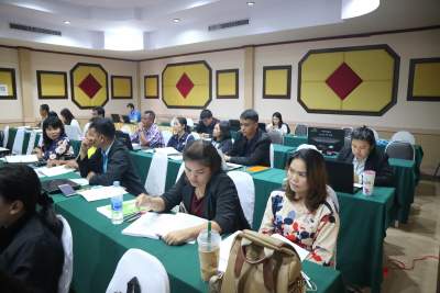 รุ่นที่ 4 BUU โครงการอบรมหลักสูตรเชิงปฏิบัติการ หลักสูตร : ขั้นตอนและวิธีการดำเนินการจัดเก็บภาษีที่ดินและสิ่งปลูกสร้างฯ วันที่ 14 - 17 กันยายน 2562 ณ โรงแรมกิจตรงวิลล์ รีสอร์ท จังหวัดอุบลราชธานี