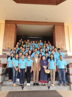 รุ่นที่ 3 BUU โครงการอบรมเชิงปฏิบัติการ หลักสูตร : การดำเนินการจัดเก็บภาษีที่ดินและสิ่งปลูกสร้าง ตามระเบียบกระทรวงมหาดไทยว่าด้วยการดำเนินการจัดเก็บภาษีที่ดินและสิ่งปลูกสร้างฯ ระหว่างวันที่ 1 - 4 พ.ย. 2562 ณ โรงแรมบ้านเชียง จ.อุดรธานี