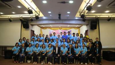 รุ่นที่ 4 BUU โครงการอบรมเชิงปฏิบัติการ หลักสูตร : การดำเนินการจัดเก็บภาษีที่ดินและสิ่งปลูกสร้าง ตามระเบียบกระทรวงมหาดไทยว่าด้วยการดำเนินการจัดเก็บภาษีที่ดินและสิ่งปลูกสร้างฯ ระหว่างวันที่ 8 - 11 พ.ย. 2562 ณ โรงแรมเมย์ ฟาวเวอร์ แกรนด์ จ.พิษณุโลก